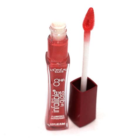 infallible lip gloss|extreme plumping lip gloss loreal.